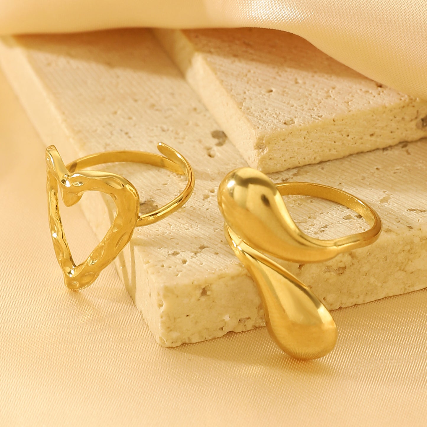 Mix & Match Stainless Steel Plated Rings