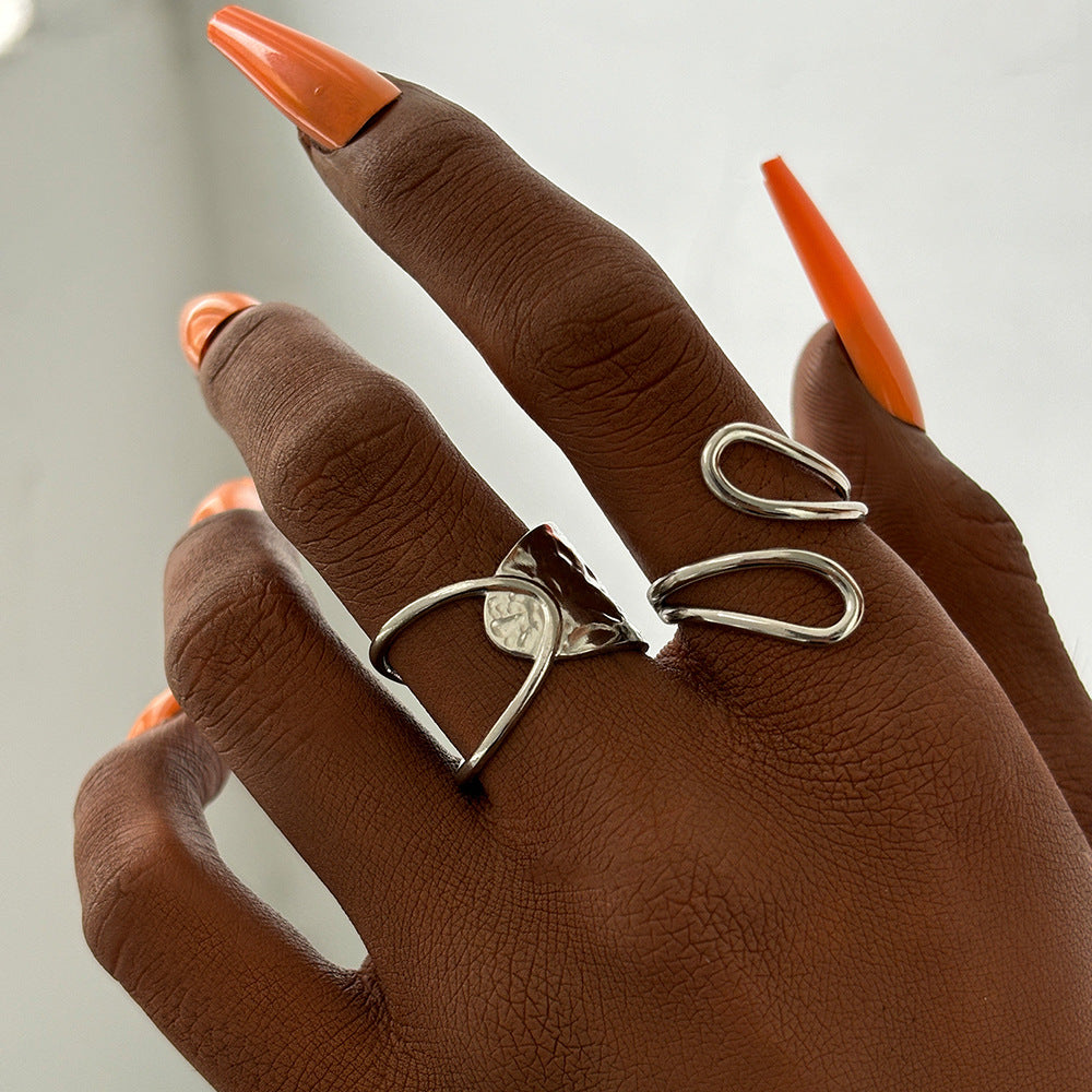 Luxy Girl Stainless Steel Plated Rings