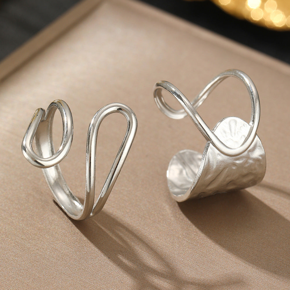 Luxy Girl Stainless Steel Plated Rings