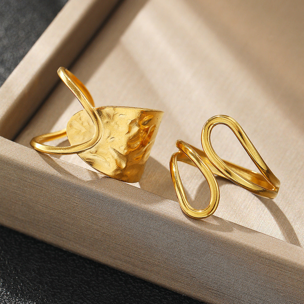 Luxy Girl Stainless Steel Plated Rings