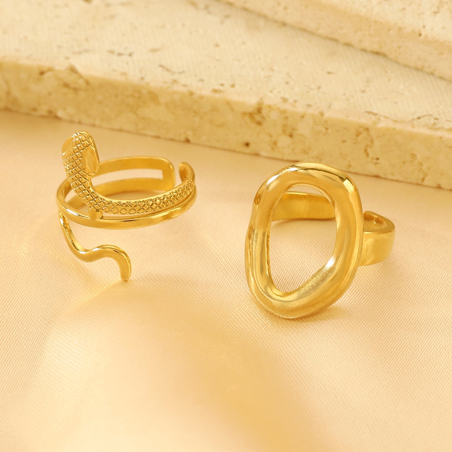 Mix & Match Stainless Steel Plated Rings