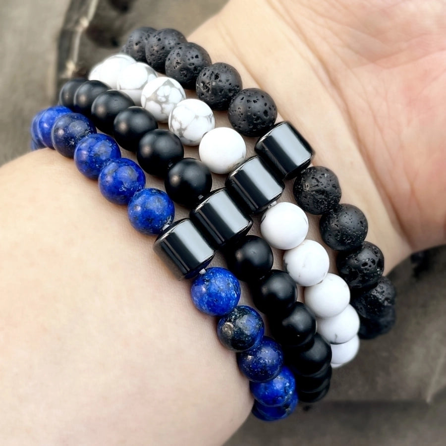 Double Up Beaded Bracelets