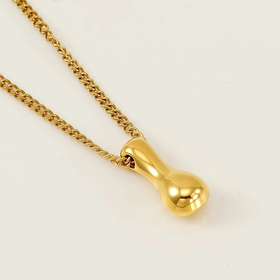 Bubble Up Necklace Stainless Steel 18K Gold Plated