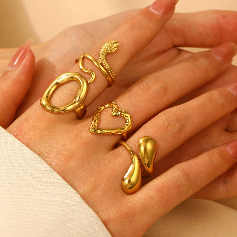 Mix & Match Stainless Steel Plated Rings