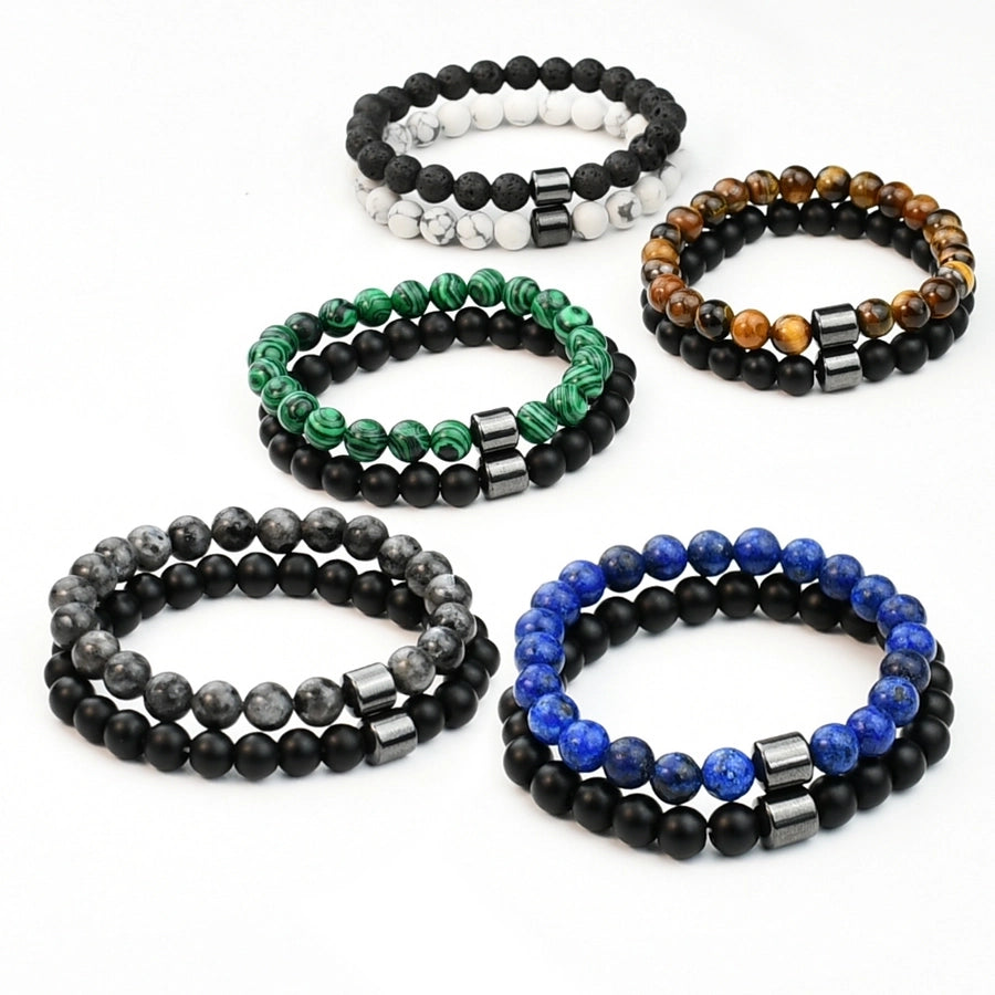 Double Up Beaded Bracelets
