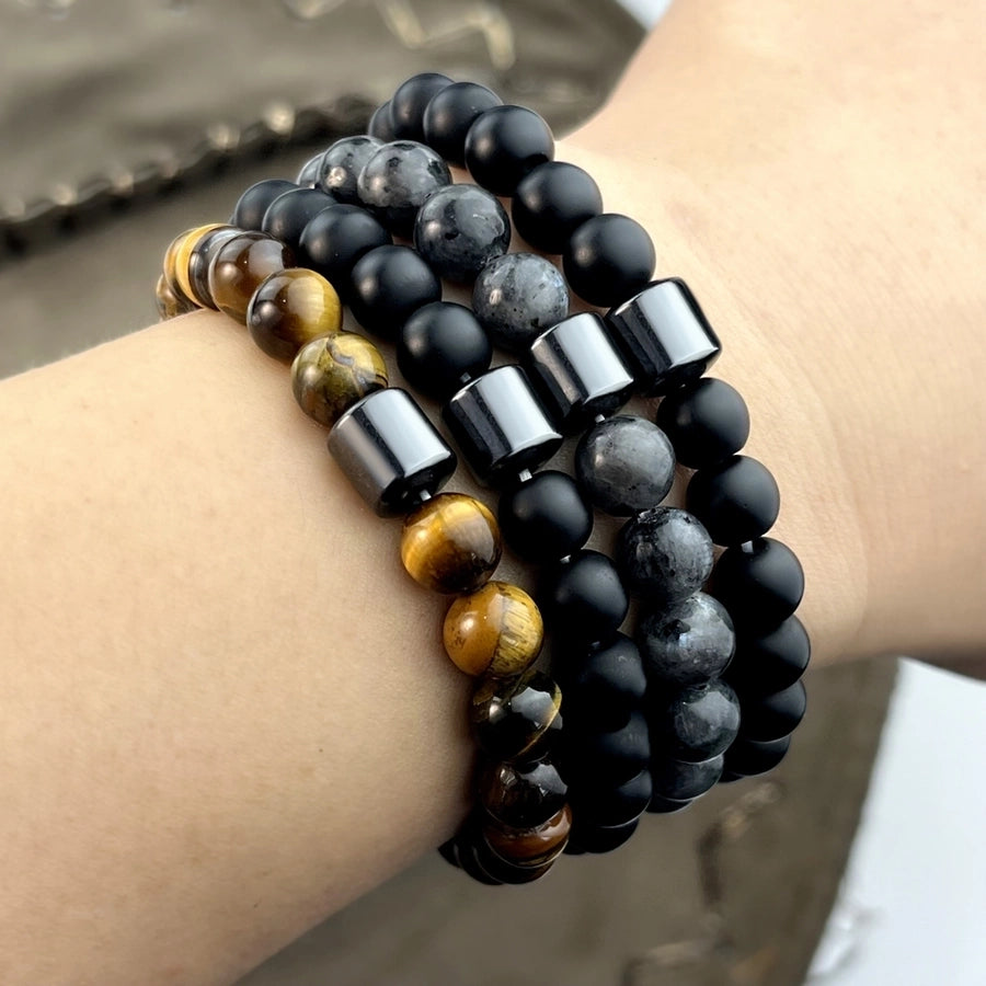 Double Up Beaded Bracelets