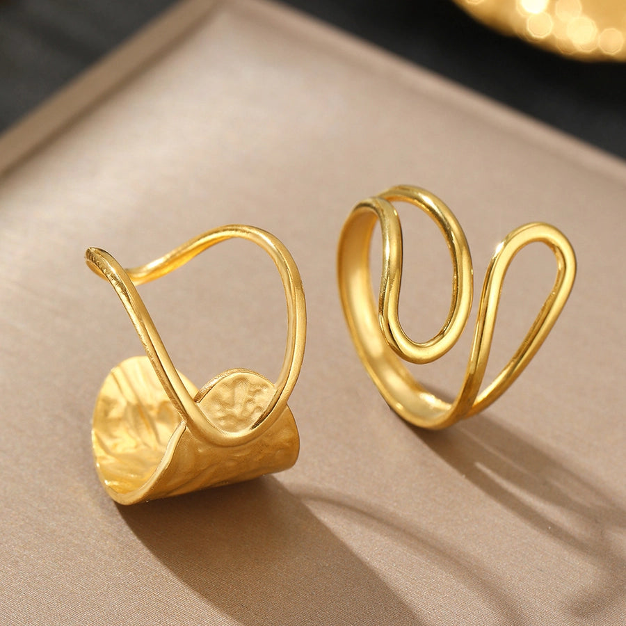 Luxy Girl Stainless Steel Plated Rings