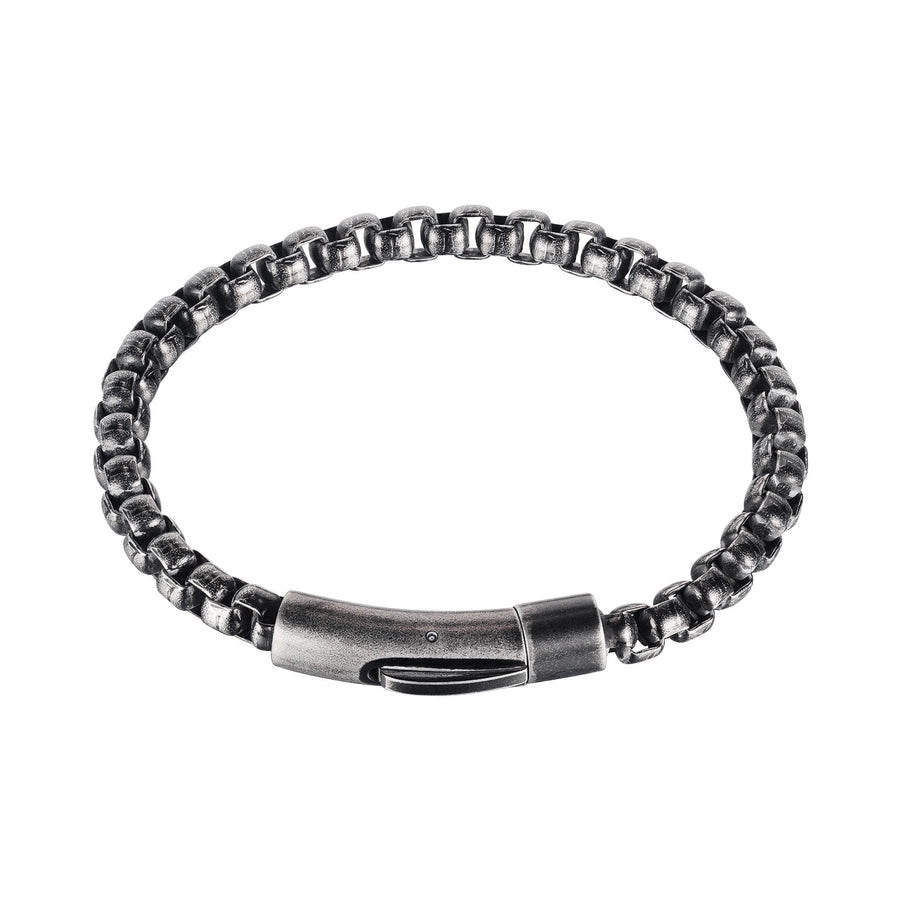 Lock Stainless Steel Plated Men's Bracelets
