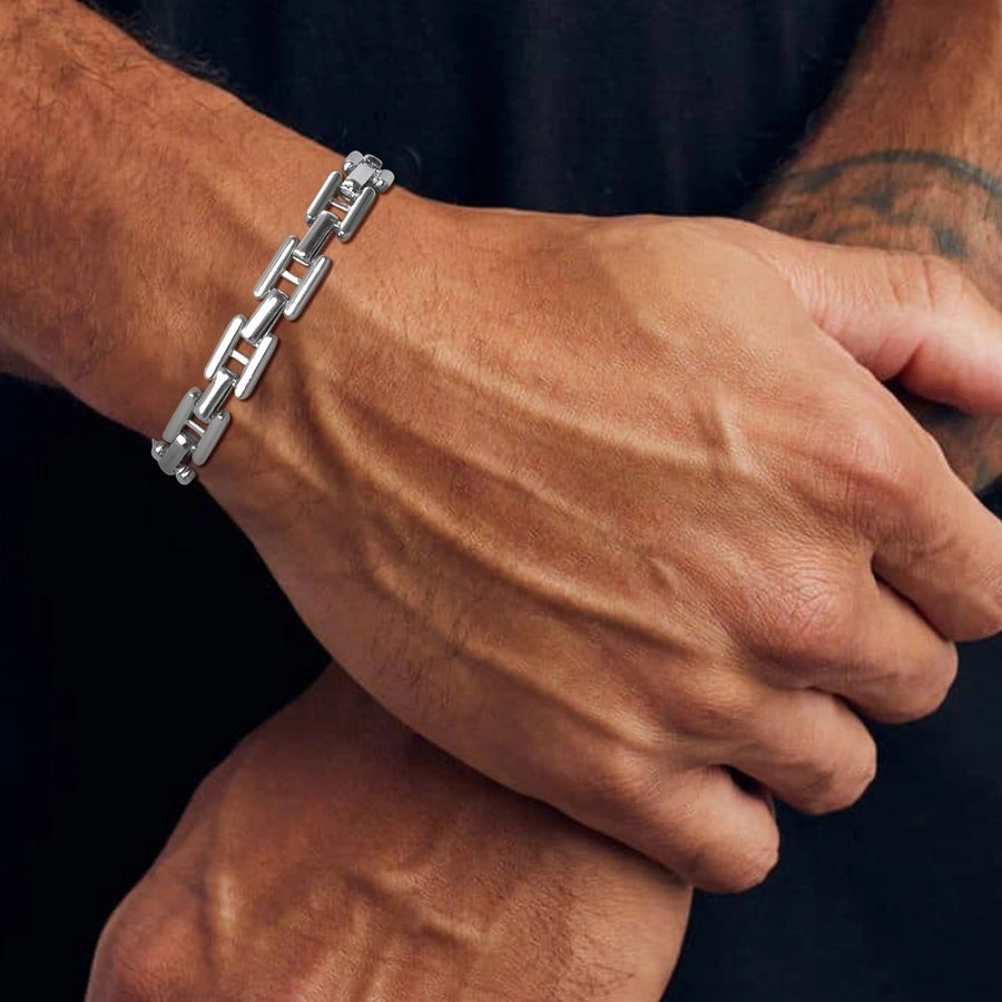 Everyday Wear Men's Stainless-Steel Bracelets