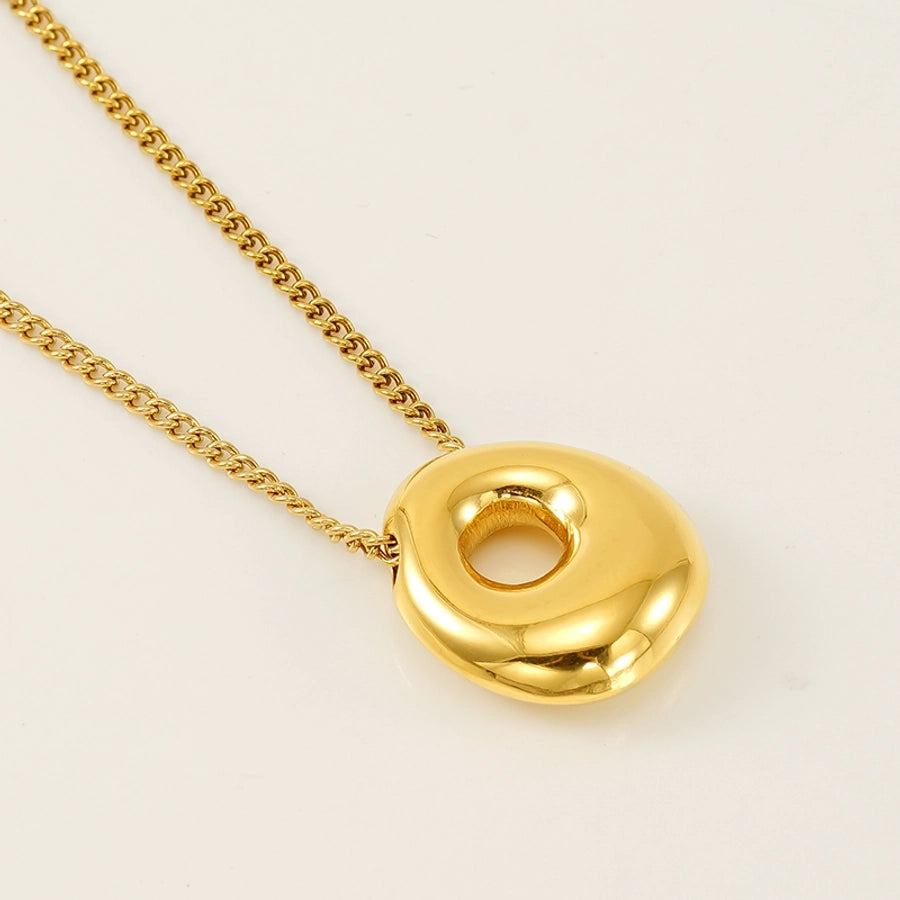 Bubble Up Necklace Stainless Steel 18K Gold Plated