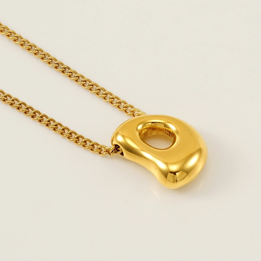 Bubble Up Necklace Stainless Steel 18K Gold Plated