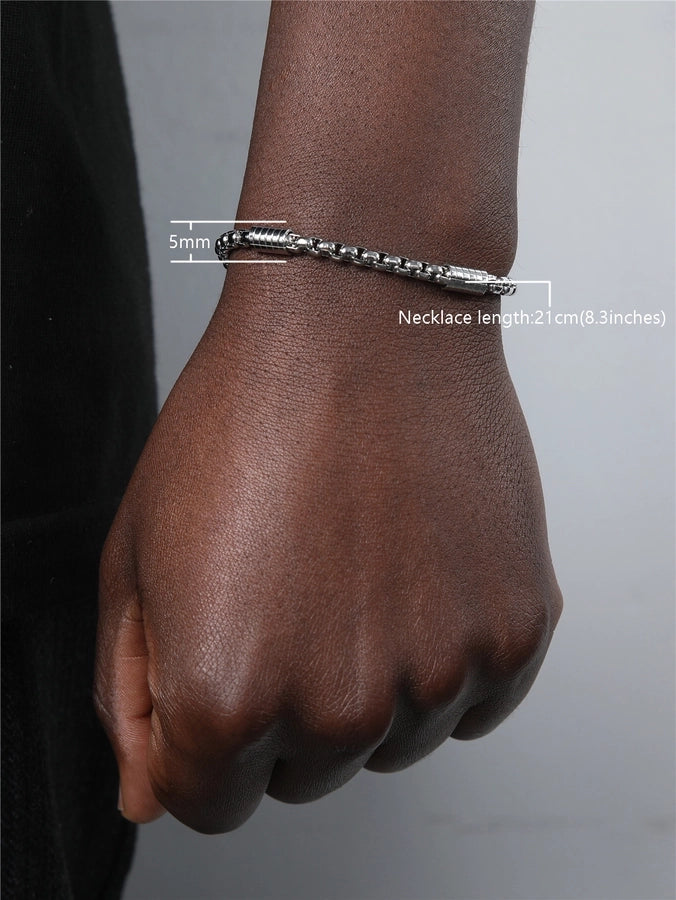 Solid Stainless-Steel Bracelet