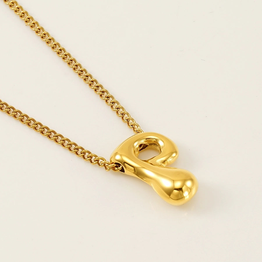 Bubble Up Necklace Stainless Steel 18K Gold Plated