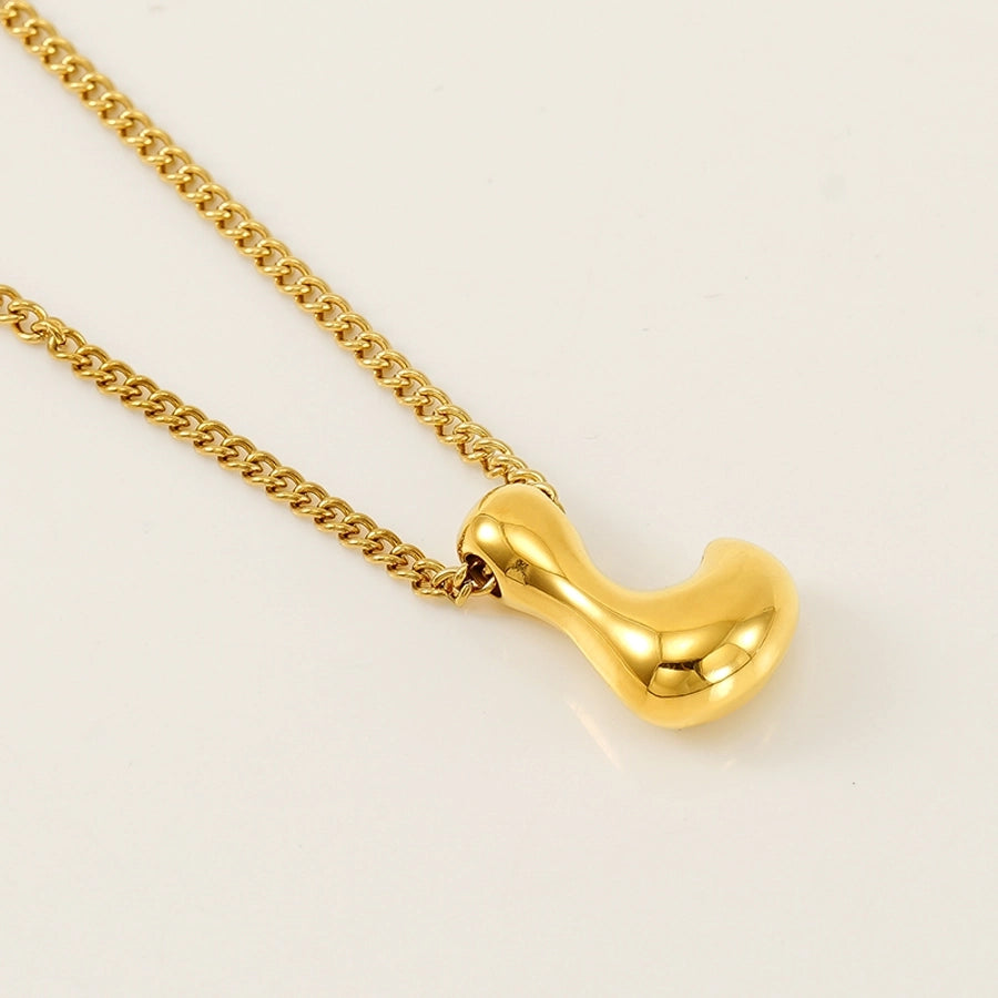 Bubble Up Necklace Stainless Steel 18K Gold Plated