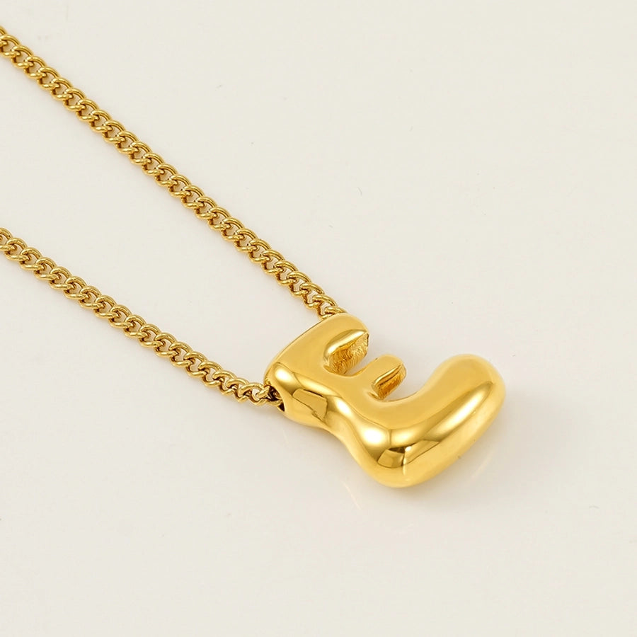 Bubble Up Necklace Stainless Steel 18K Gold Plated