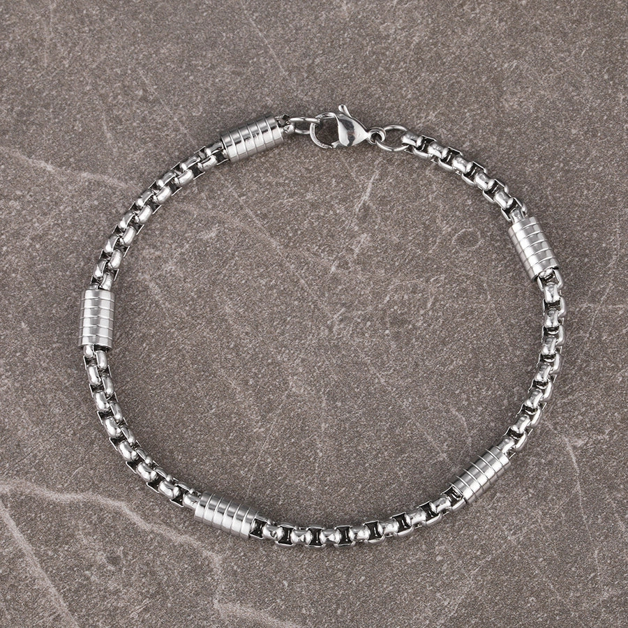 Solid Stainless-Steel Bracelet