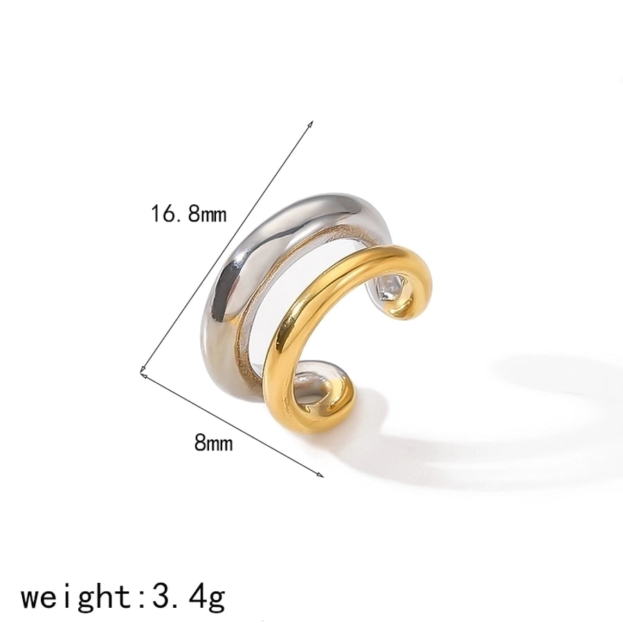 A Pop of Style Ear Cuffs Plated 304 Stainless Steel