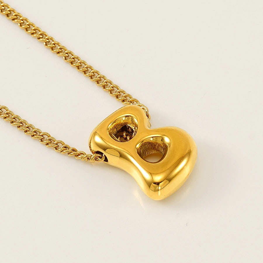 Bubble Up Necklace Stainless Steel 18K Gold Plated