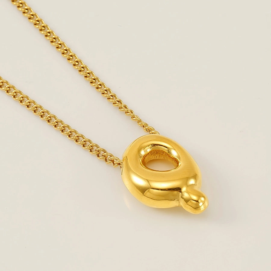 Bubble Up Necklace Stainless Steel 18K Gold Plated