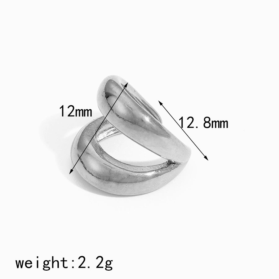 A Pop of Style Ear Cuffs Plated 304 Stainless Steel