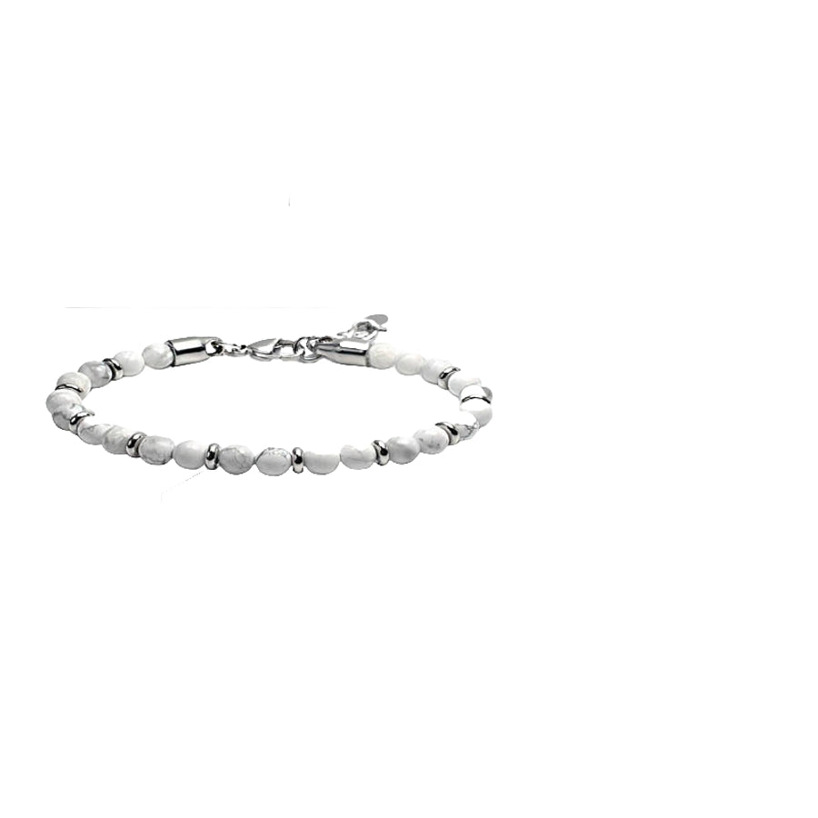 Simply Him Stainless Steel Beaded Bracelets