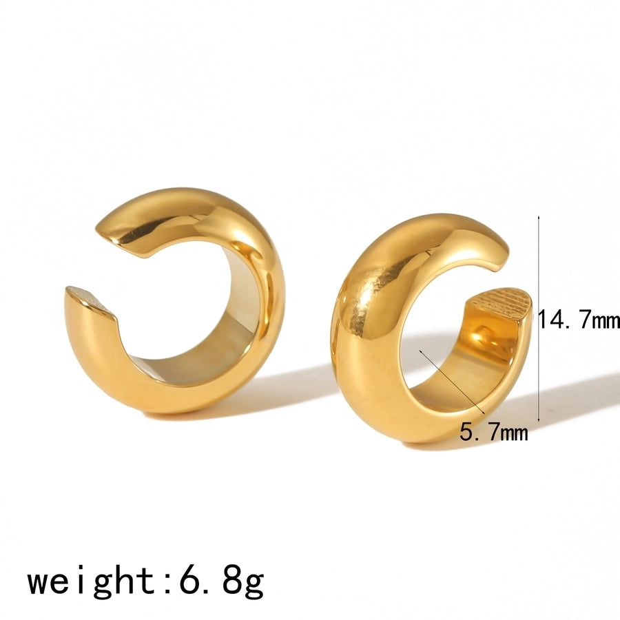 A Pop of Style Ear Cuffs Plated 304 Stainless Steel